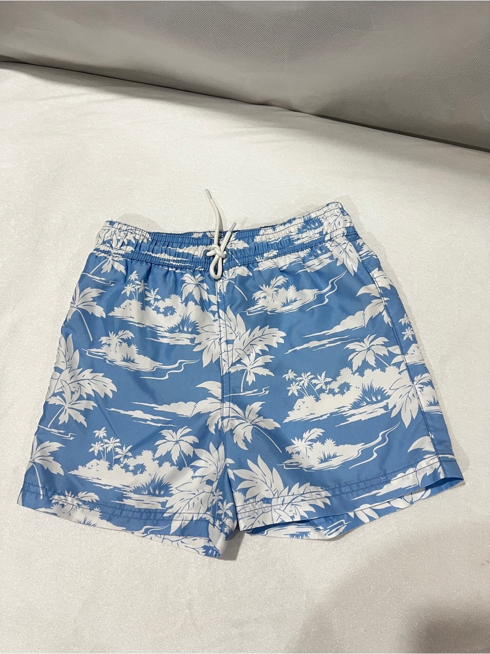 Janie And jack Island Toile Swim Trunk Size 6 Boys Kids Built -In Mesh Liner